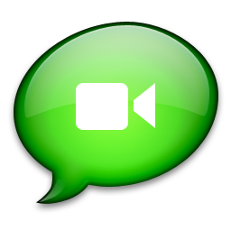 iChat Green Icon 256x256 png